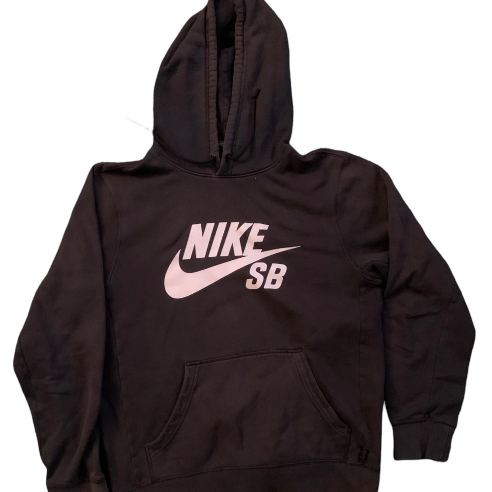 Black and White Bike SB Pullover Hoodie